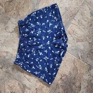 navy blue girl shorts